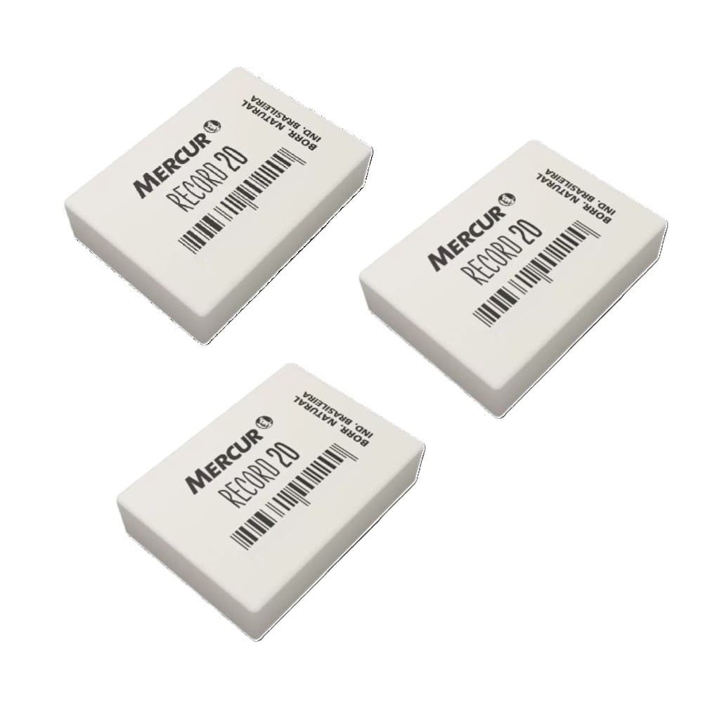 3 Borracha branca n.20 Mercur Record 20 Branca