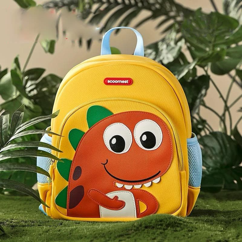 Mochila Escolar Infantil Menino Menina Dinossauro Animal Desenho AMY