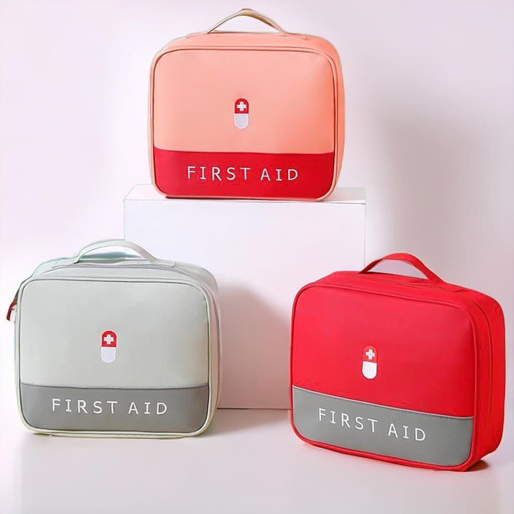 Bolsa Primeiros Socorros Necessaire Organizadora Emergência SOS