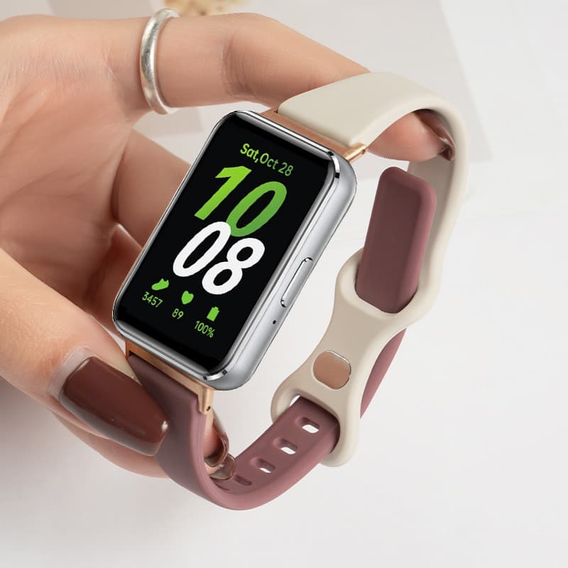 Faixa Esportiva Para Samsung Galaxy Fit 3 Strap Smart Watch Pulseira De Silicone Macia E Fina Novos Acessórios De Cinta