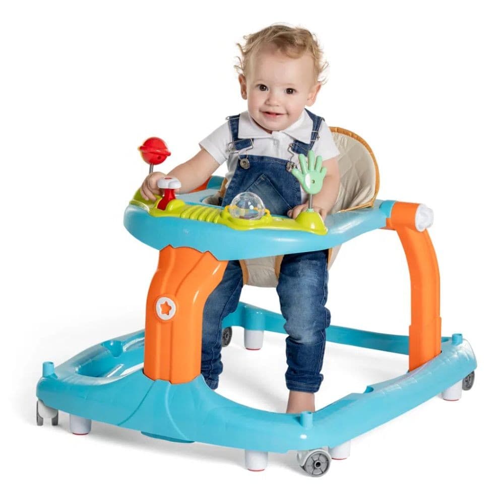 Andador Infantil Para Bebê Move Baby Brinquedo Educativo Tateti Menino Azul