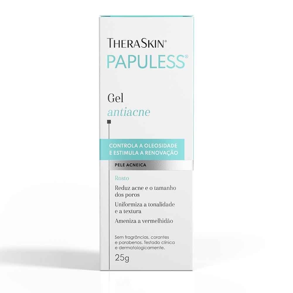 Papuless gel Antiacne 25g TheraSkin Cravos e Espinhas