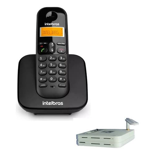 Telefone Sem Fio Intelbras Para Chip 3g Claro Vivo Oi Tim Bc TS3110