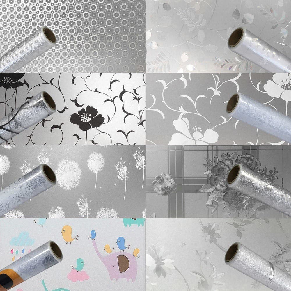 Pelicula Eletrostatica de Pivacidade Decorativa para Vidro 