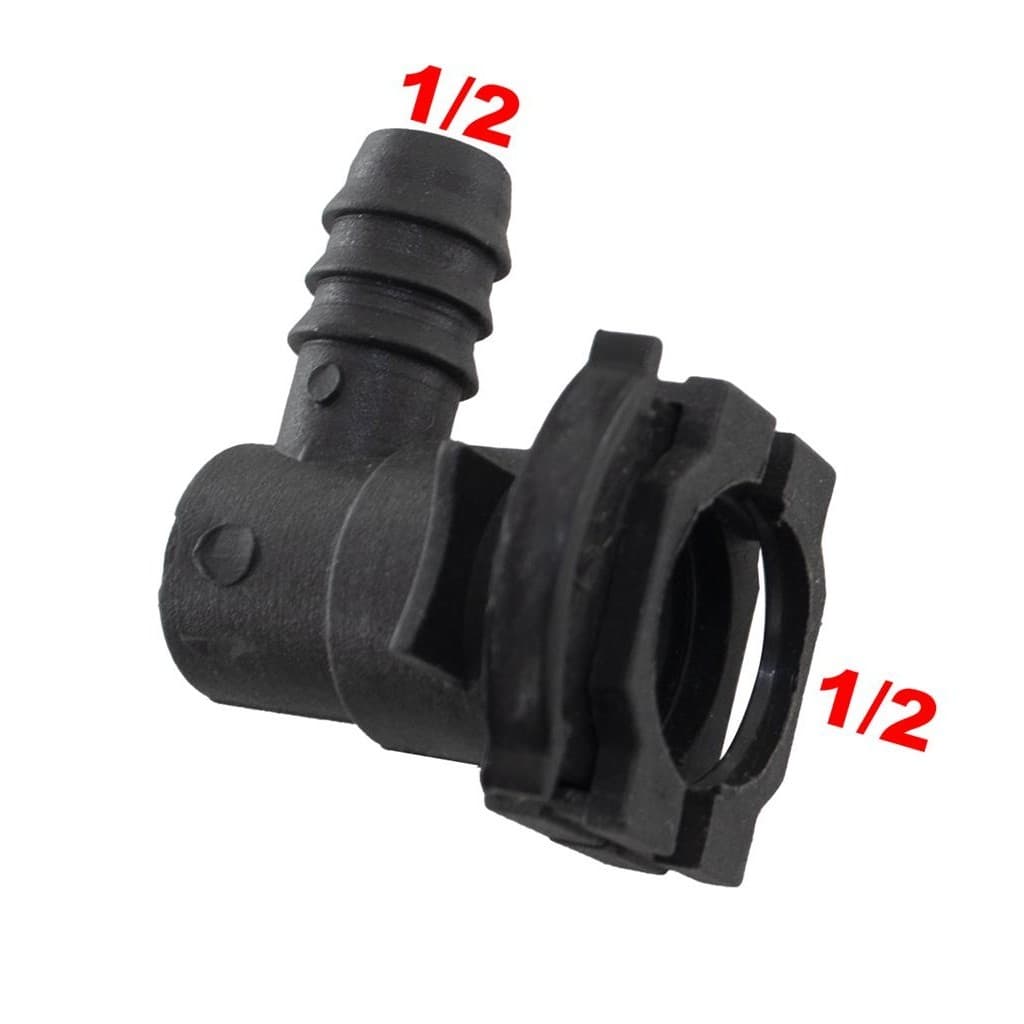 Quick Conector 90 Graus Compacto 1/2 X 1/2 Universal