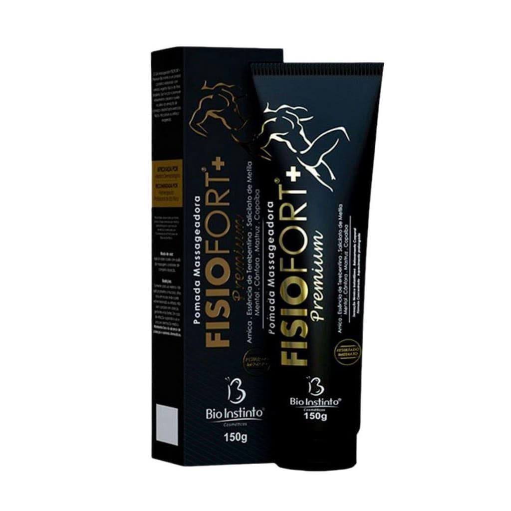 Pomada Fisiofort Bio Instinto Massageador Relaxante Muscular 150G
