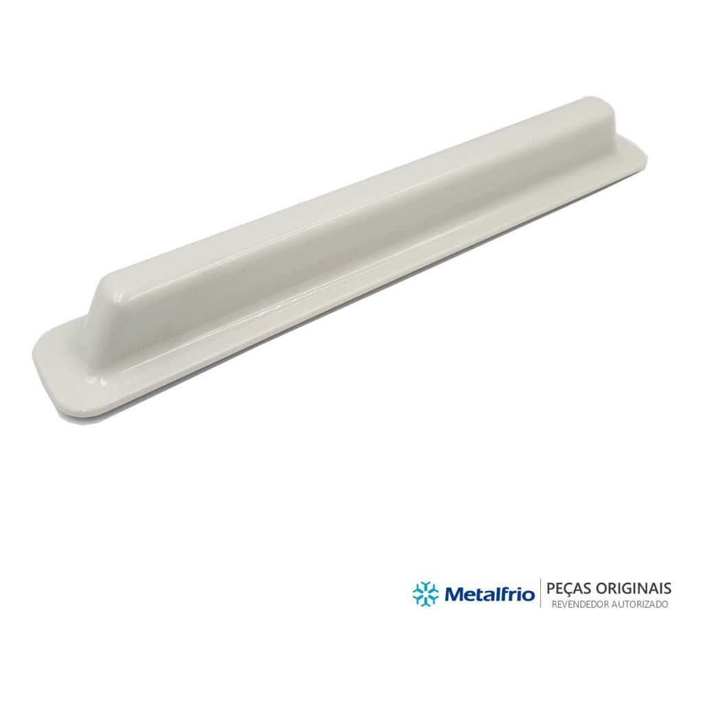 Puxador Tampa Vidro Freezer Metalfrio Hf30 Hf40 Cinza Claro