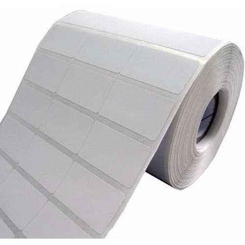 Etiqueta adesiva papel couche branca 34x23x3 (3 colunas) - para código de barras, preços e mais