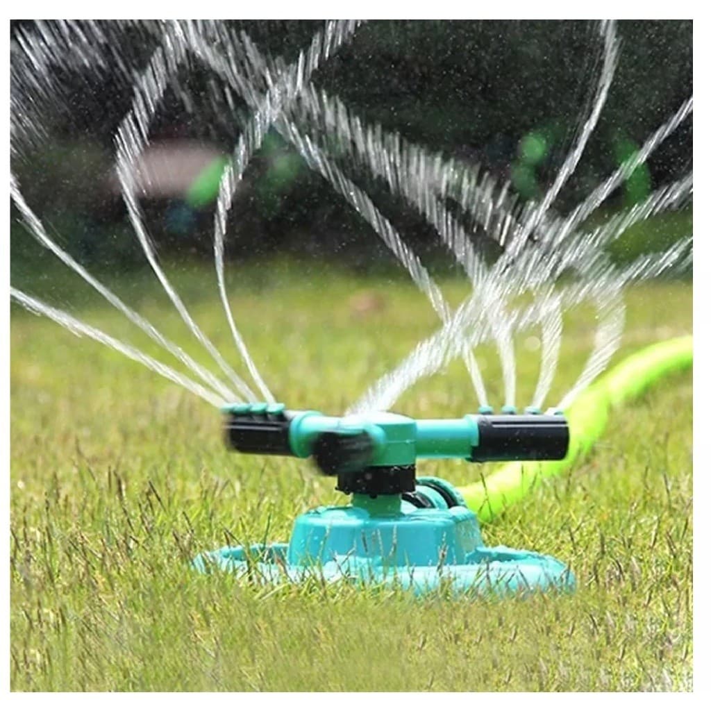 Aspersor de Irrigação 360° 12 Jatos de Plantas Jardim Grama Mangueira - Oferta