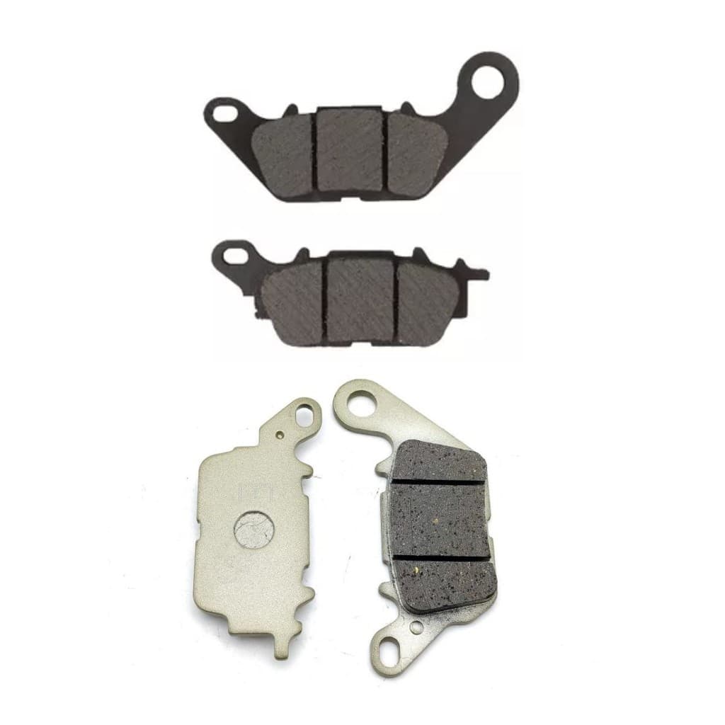 Par Pastilhas De Freio Traseira + Dianteira para Yamaha Nmax 160 NMAX160
