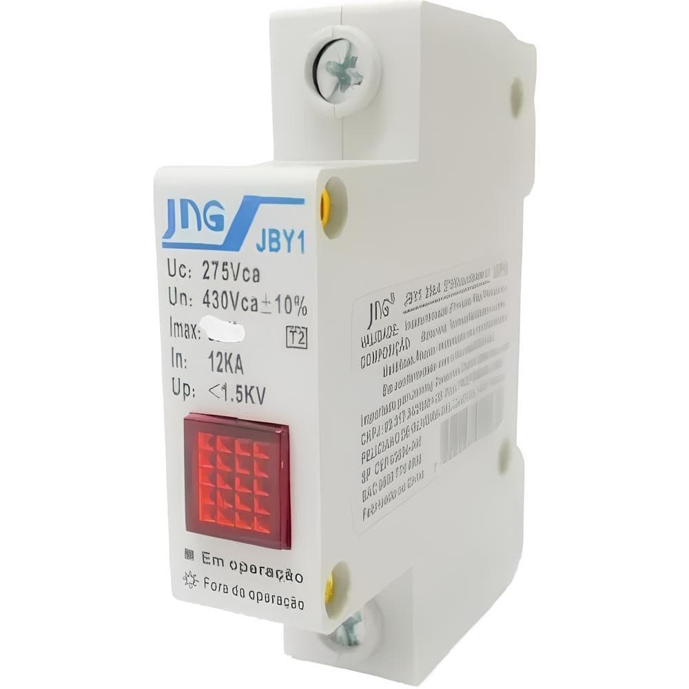 Protetor Surto Dps Anti Raio 8ka 275v 1polo Bivolt F/n Jng