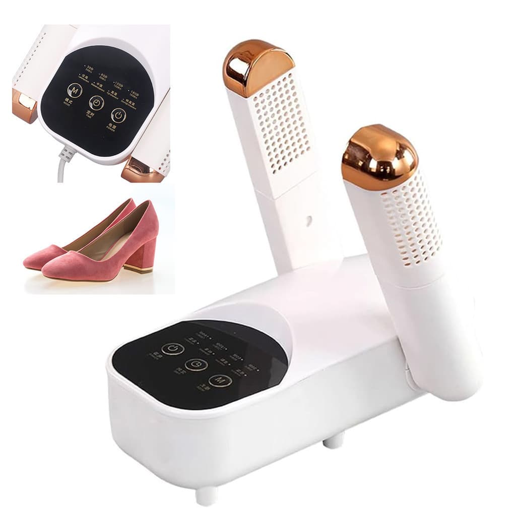 Secador de Tenis Sapato Eletrico Meia Calçado Bota Multitempatura   Temporizador Previne Odor Limpeza Higienico