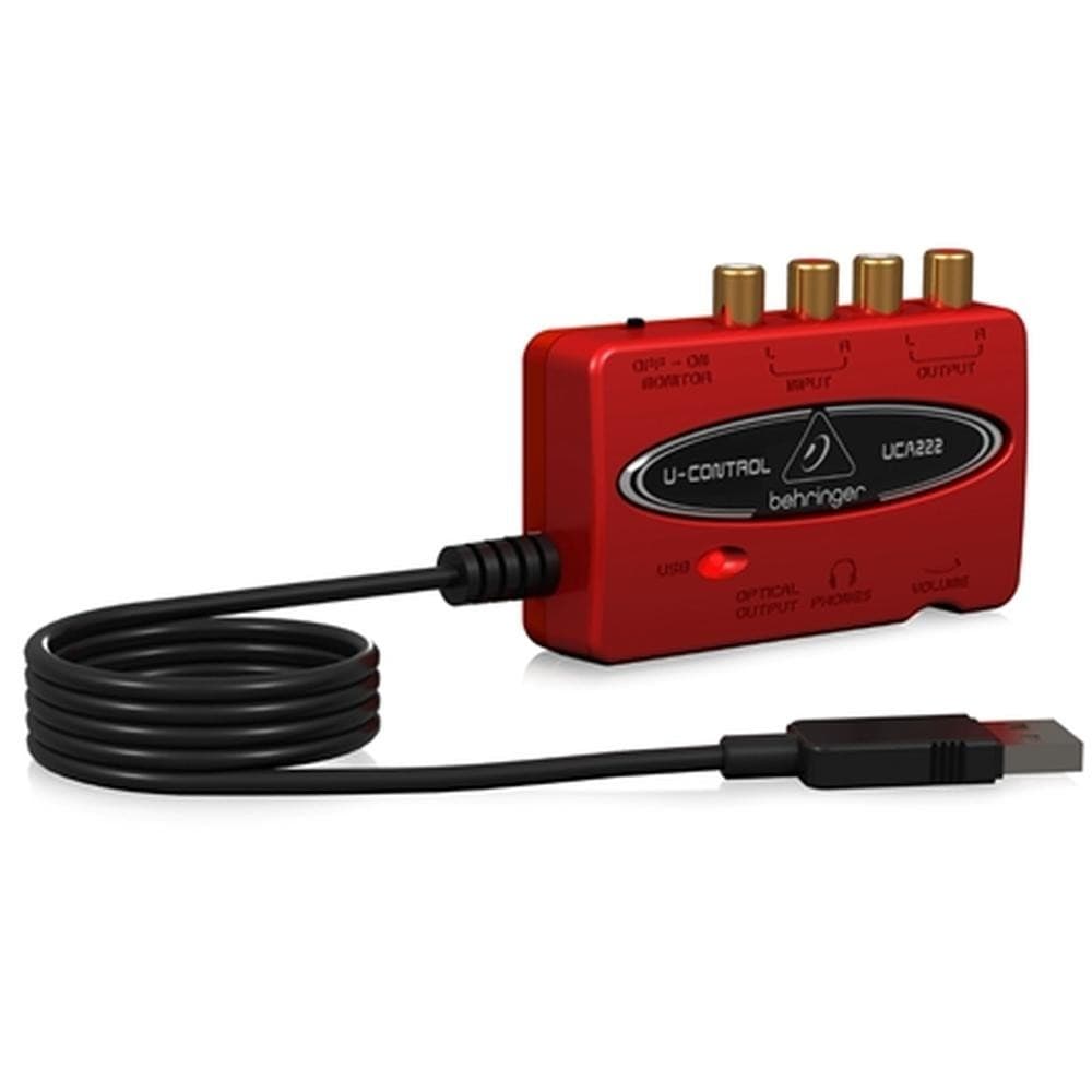 INTERFACE DE AUDIO USB BEHRINGER UCA222
