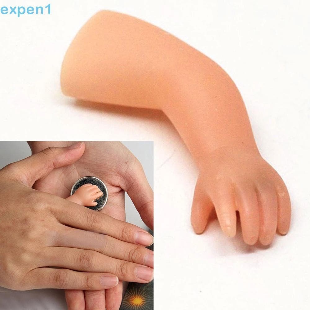 Expensão A Pequena Mão Ilusão Mágica Mordaça Moedas De Brinquedos Desaparecem Truques Mágicos De Brincadeira