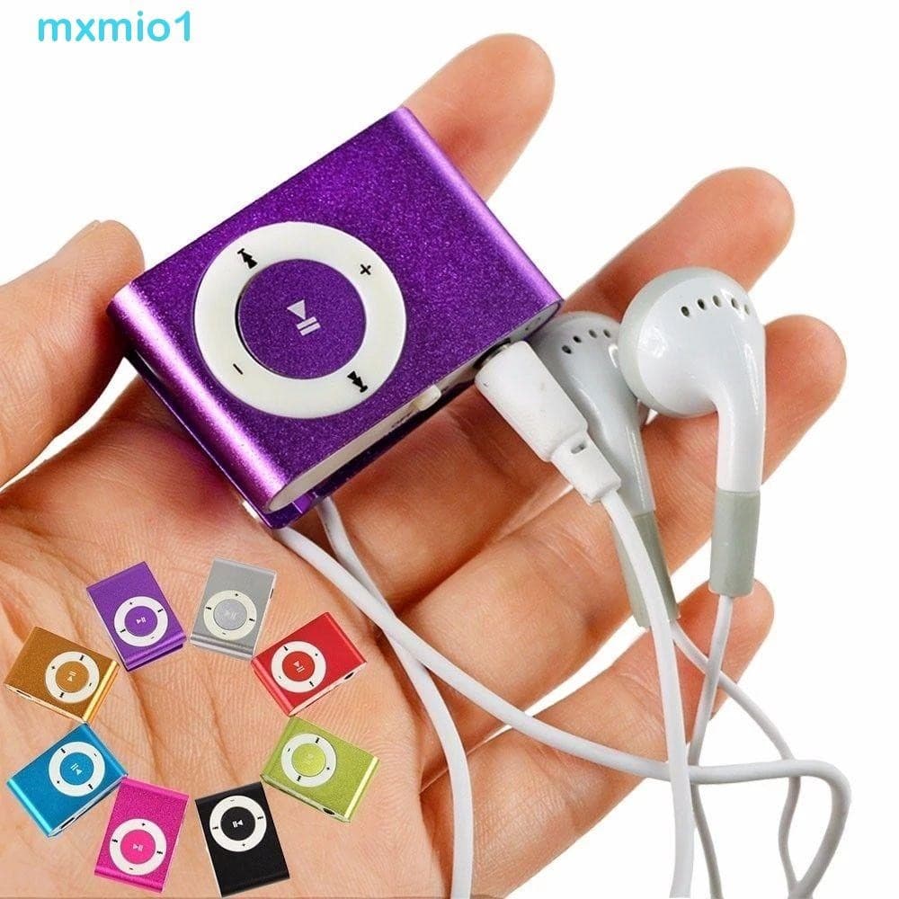 MXMIO1 MP3 Player Mini Media À Prova D'água Walkman Metal Mirror Music