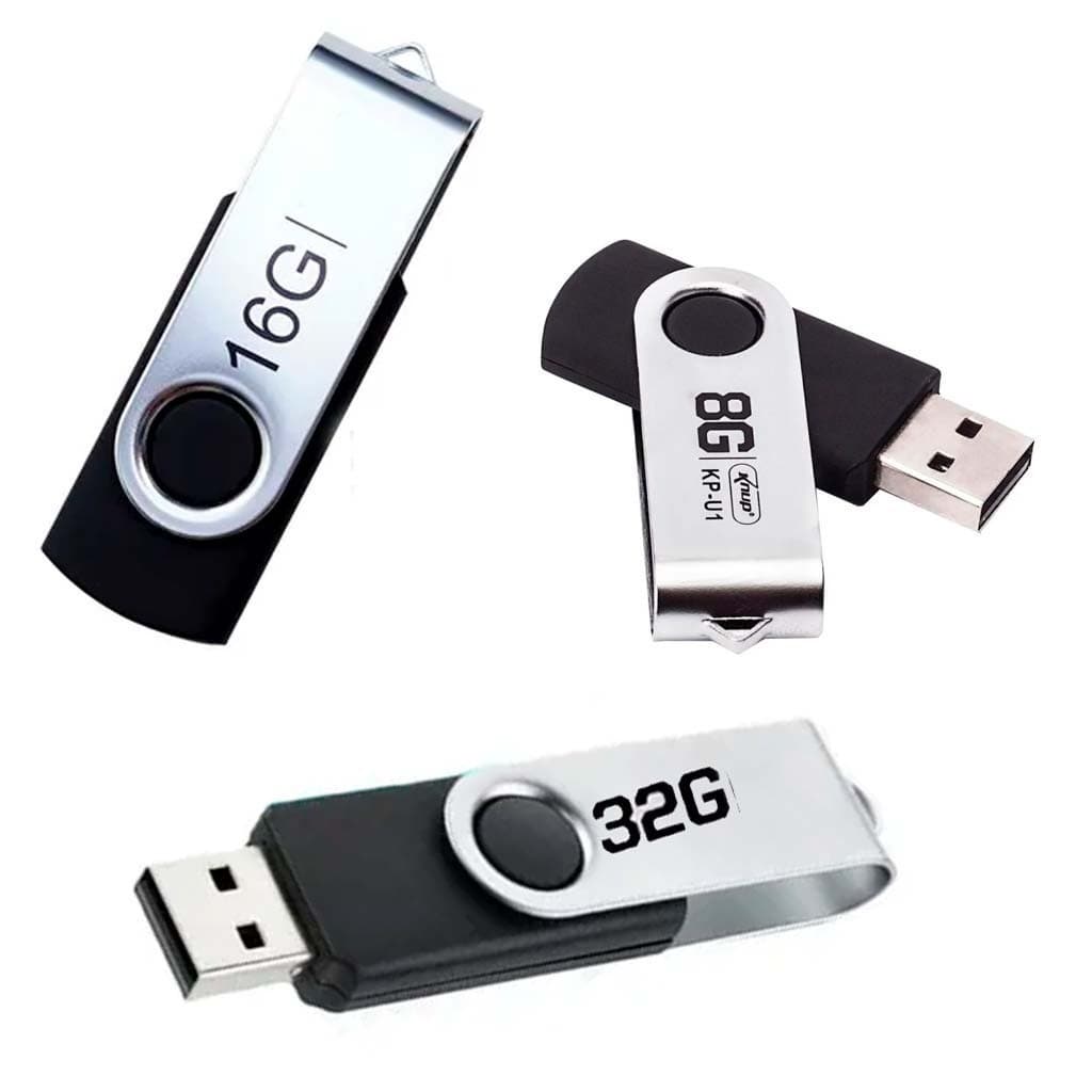 Pen Drive  prático plug & play facil transporte Capacidade Para 8 / 16 / 32GB Armazenamento 2.0