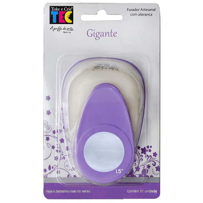 Furador Gigante Alavanca Circulo 38mm Toke E Crie - 6827 - FGA002