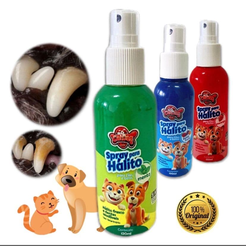 Spray Bucal Para Cachorro e Gato Halito Saudavel - 120ml