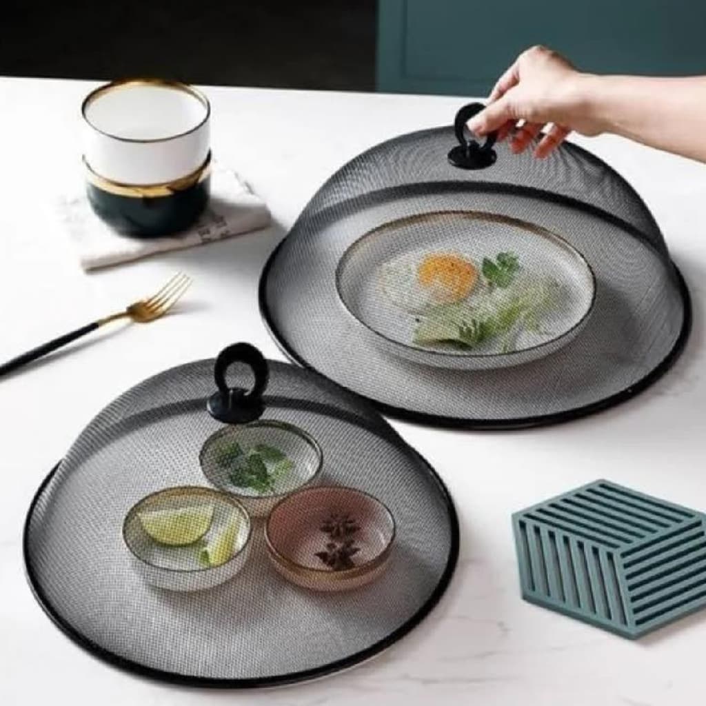 Tela Protetora Para Alimentos Mosquiteira Em Metal 24cm