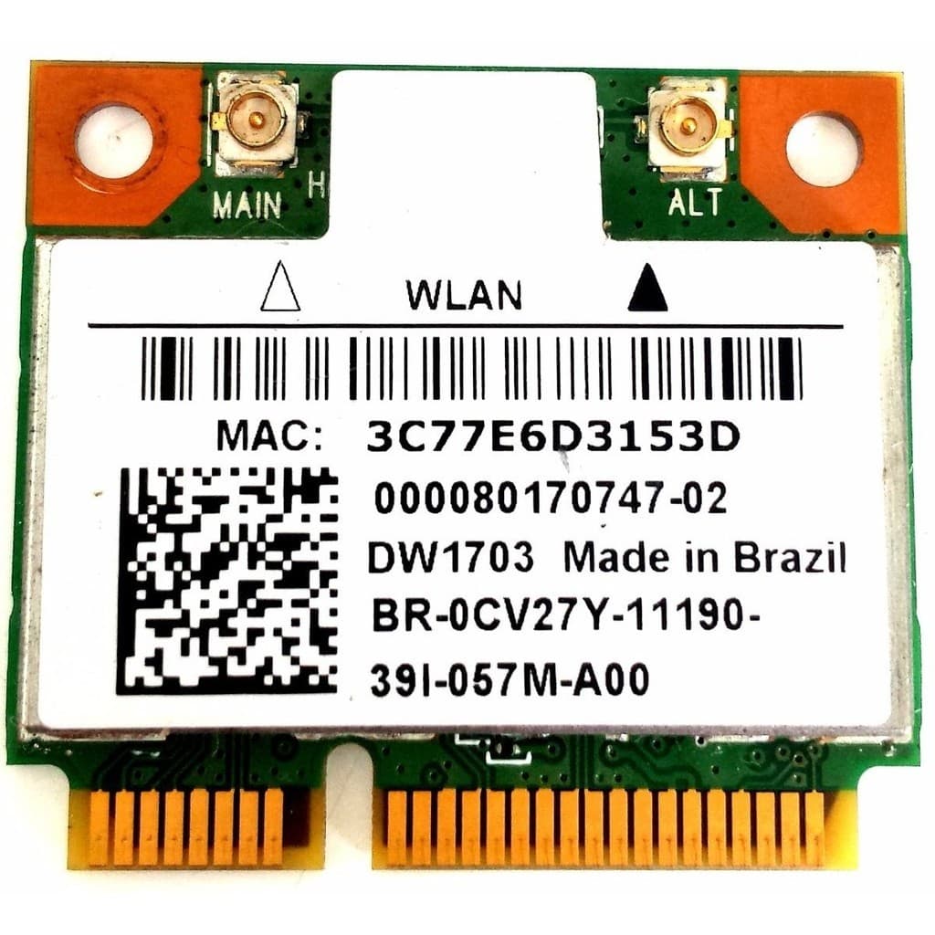Placa Wireless Dell Atheros Ar5b225 Dell Inspiron 14 14z 15r 5421 dw1703