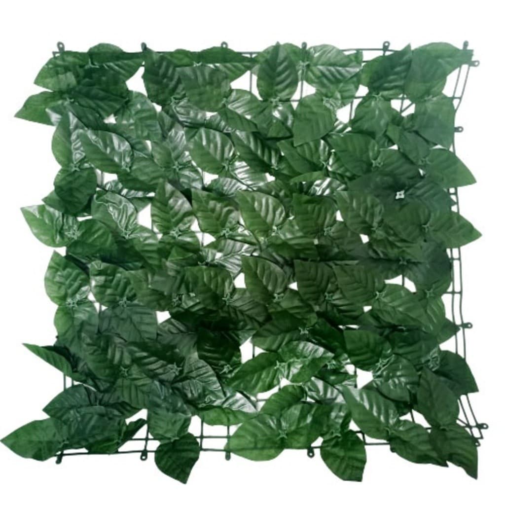 Placa de Folhagens Artificiais Jardinagem Decorativa Suspensa.
