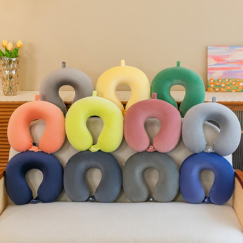 Almofada De Pescoço Viagem Travesseiro Infantil e Adulto Travesseiros Protetor UJZ-YG08