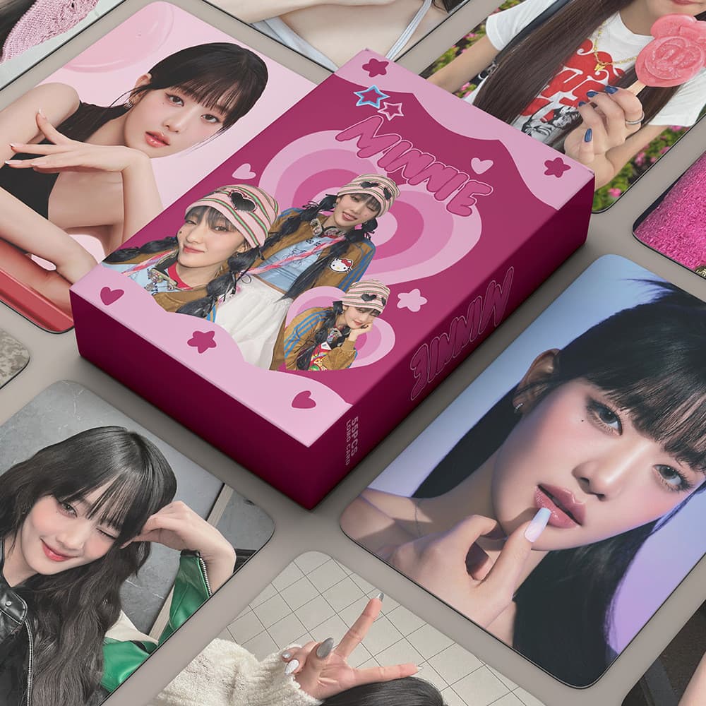 55pcs (G)I-DLE Lomo Cards Fate 2nd Full Album [2] Super Lady Wife Photocards Minnie Soyeon Shuhua Miyeon Yuqi SOLO GIDLE Kpop Postcards