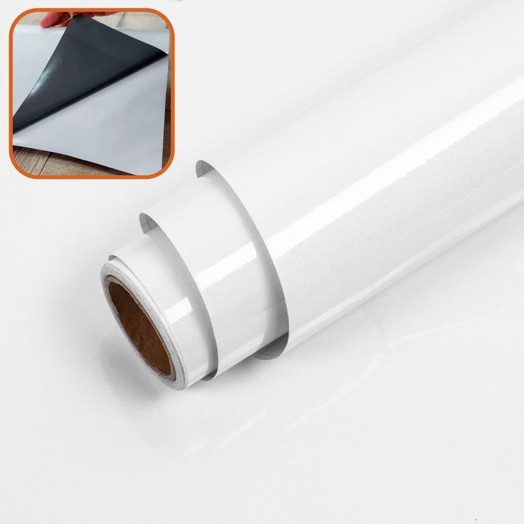 Película Adesiva Branco Blecaute Bloqueia Luz P/ Vidro Janela Box Porta Pode Molhar