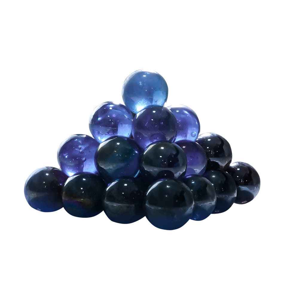 Bolinhas de Gude 200 Unidades Bola Vidro