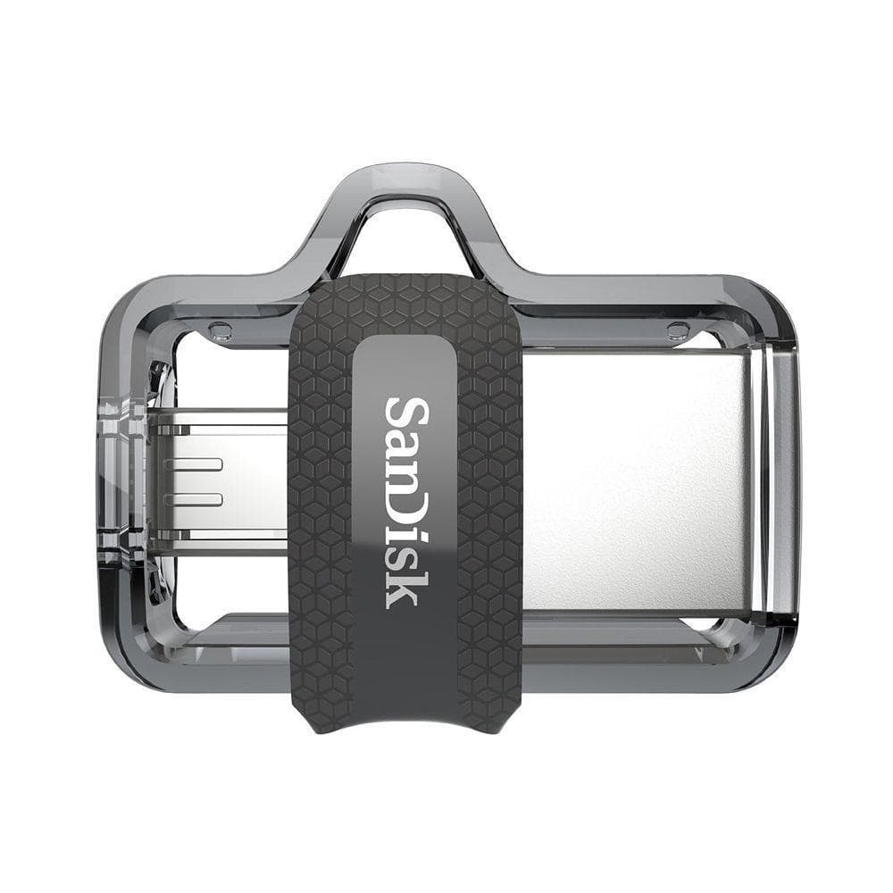 Pen Drive Sandisk 64gb Micro Usb e Usb 3.0 Preto/Prata
