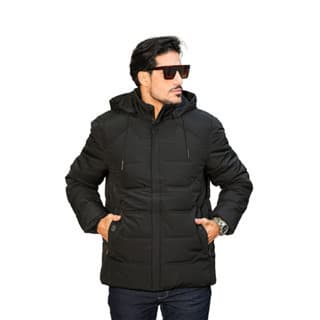 Jaqueta Masculina De Frio Blusa Bolha Bobojaco Luxo Preto