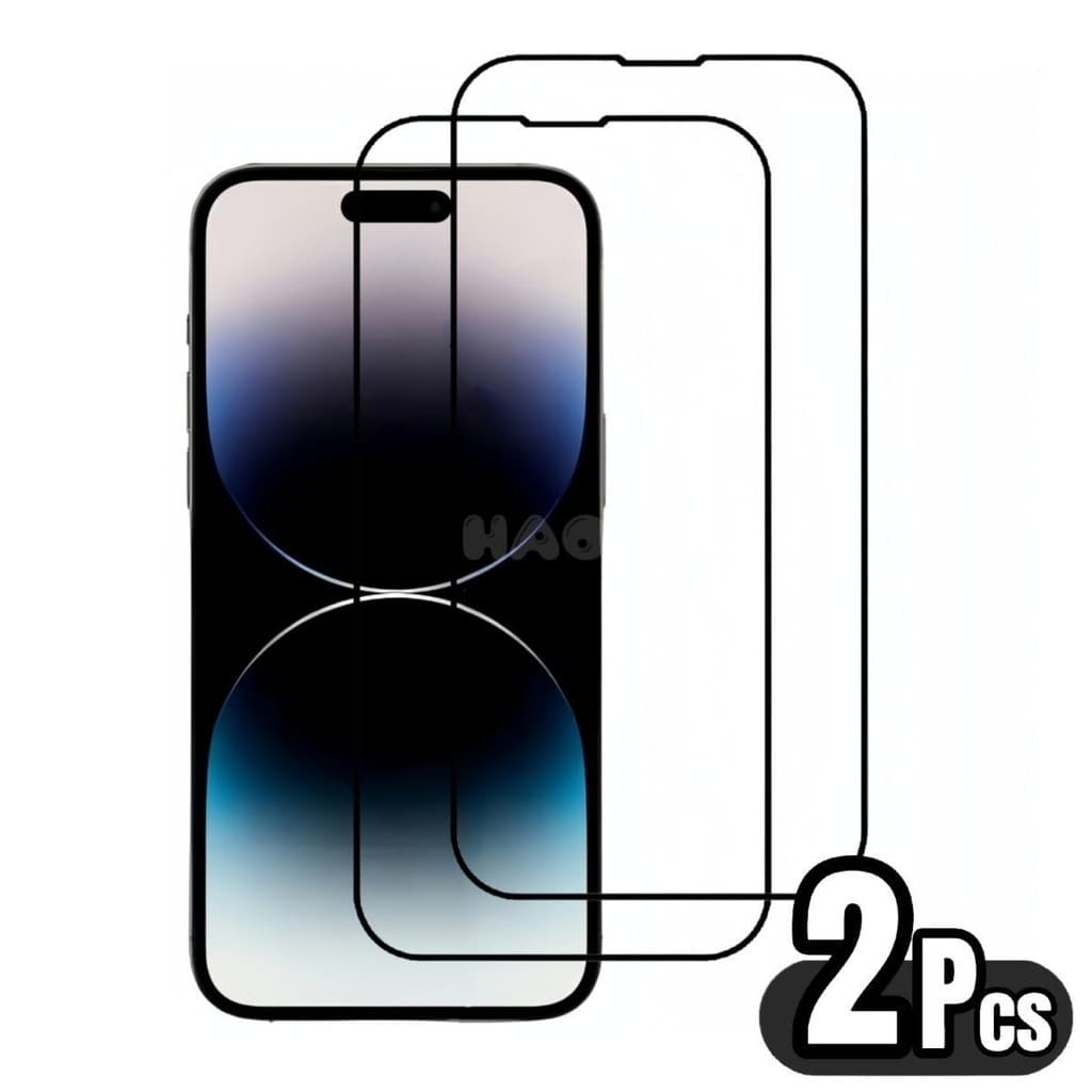 Kit 2 Película De Vidro Temperado 3D Para IPhone Apple Se 6 7 8 Plus 11 ProMax Air 12 13 14 15 16 17 Pro Max IPhone17