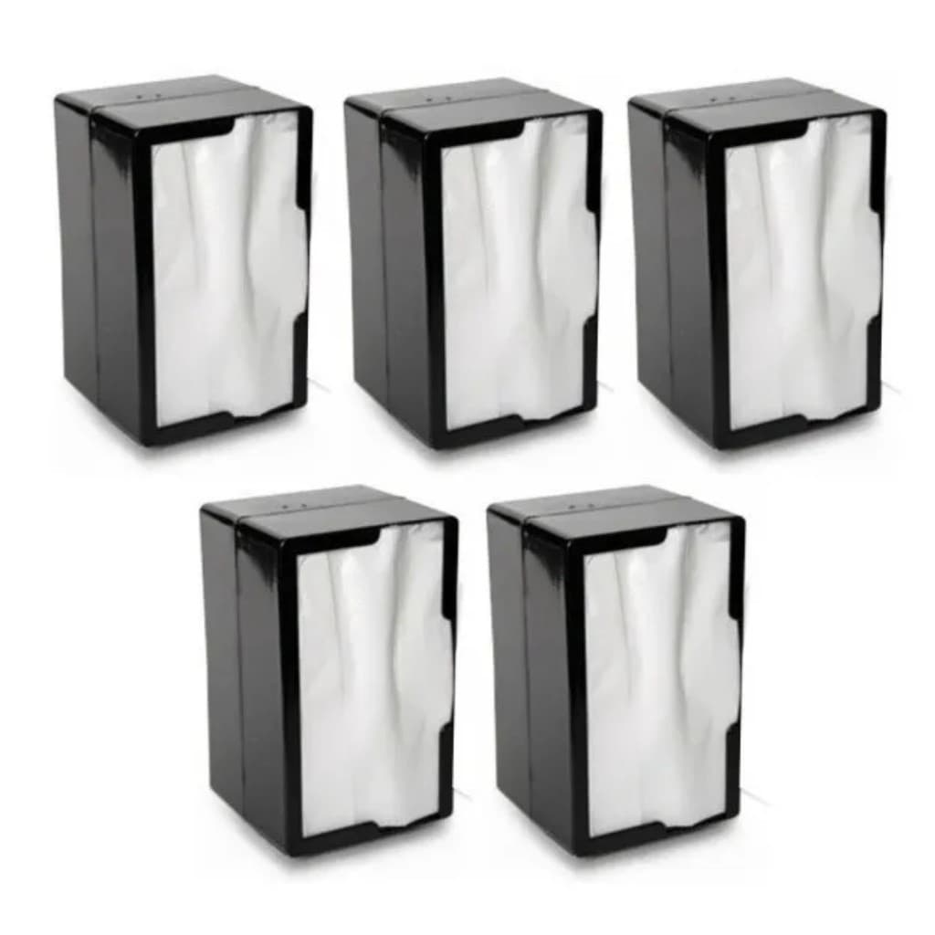 Jogo 5 Porta Guardanapo TV de Mesa Pratico Lanchonetes Bares Restaurantes O Melhor Do Mercado