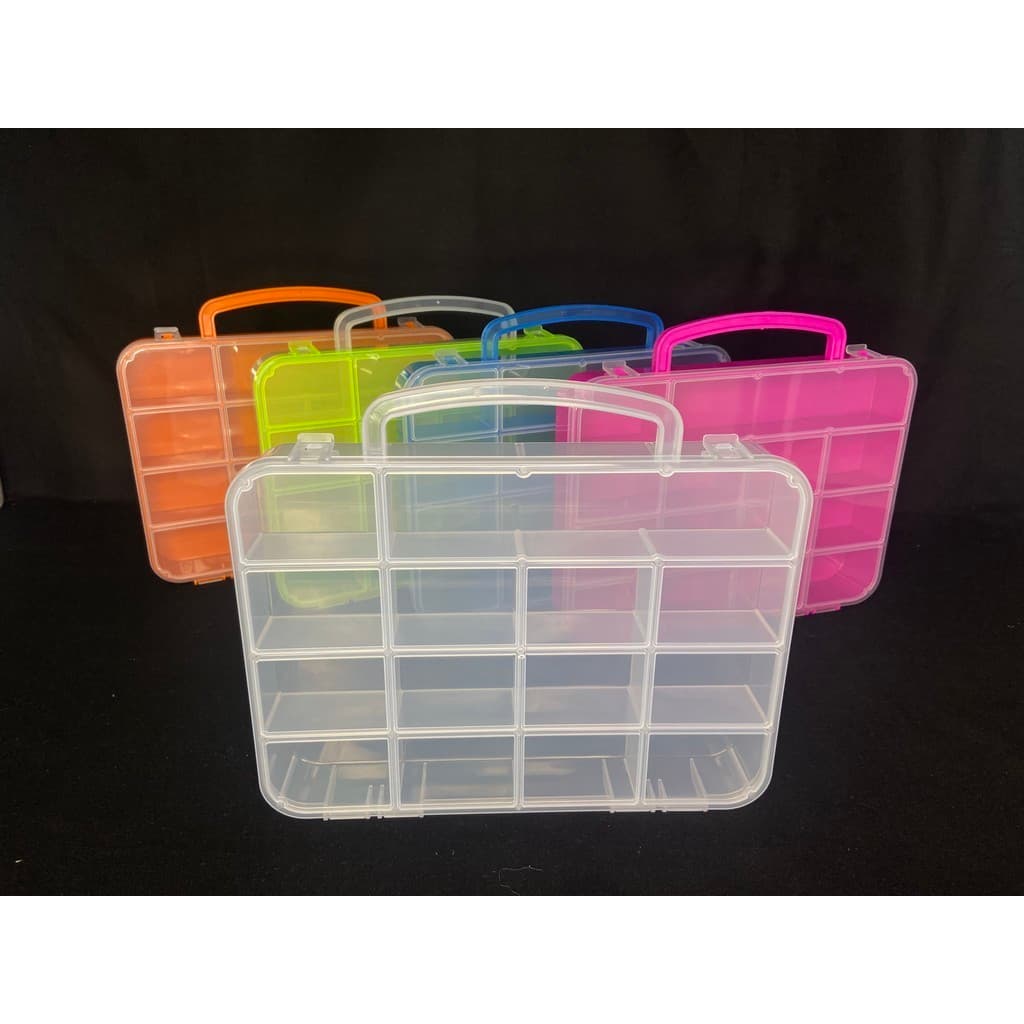 MALETA PLÁSTICA 14 DIVISÕES