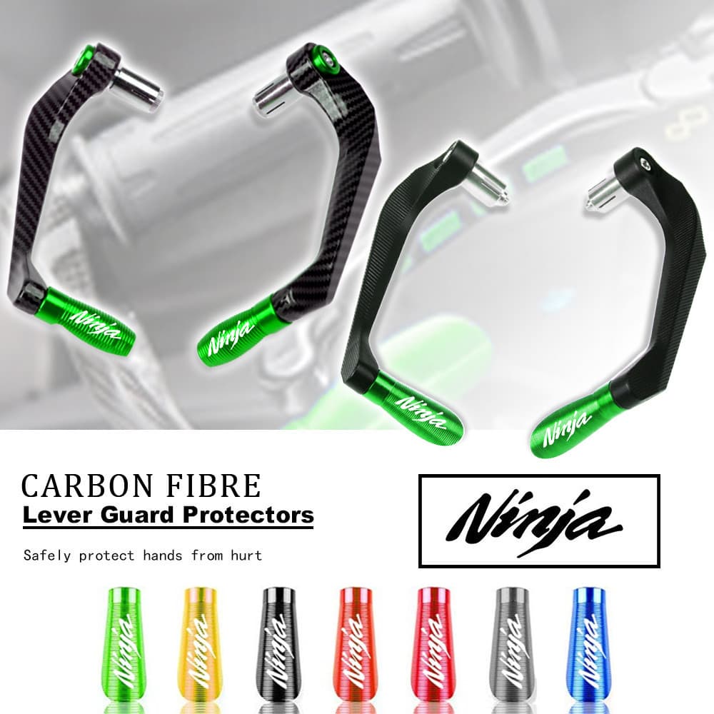 Ninja Alavanca De Proteção Contra Queda De Motocicletas Acessórios Para Kawasaki 250 300 400 2013 2014 2015 2016 2017 2018 2019