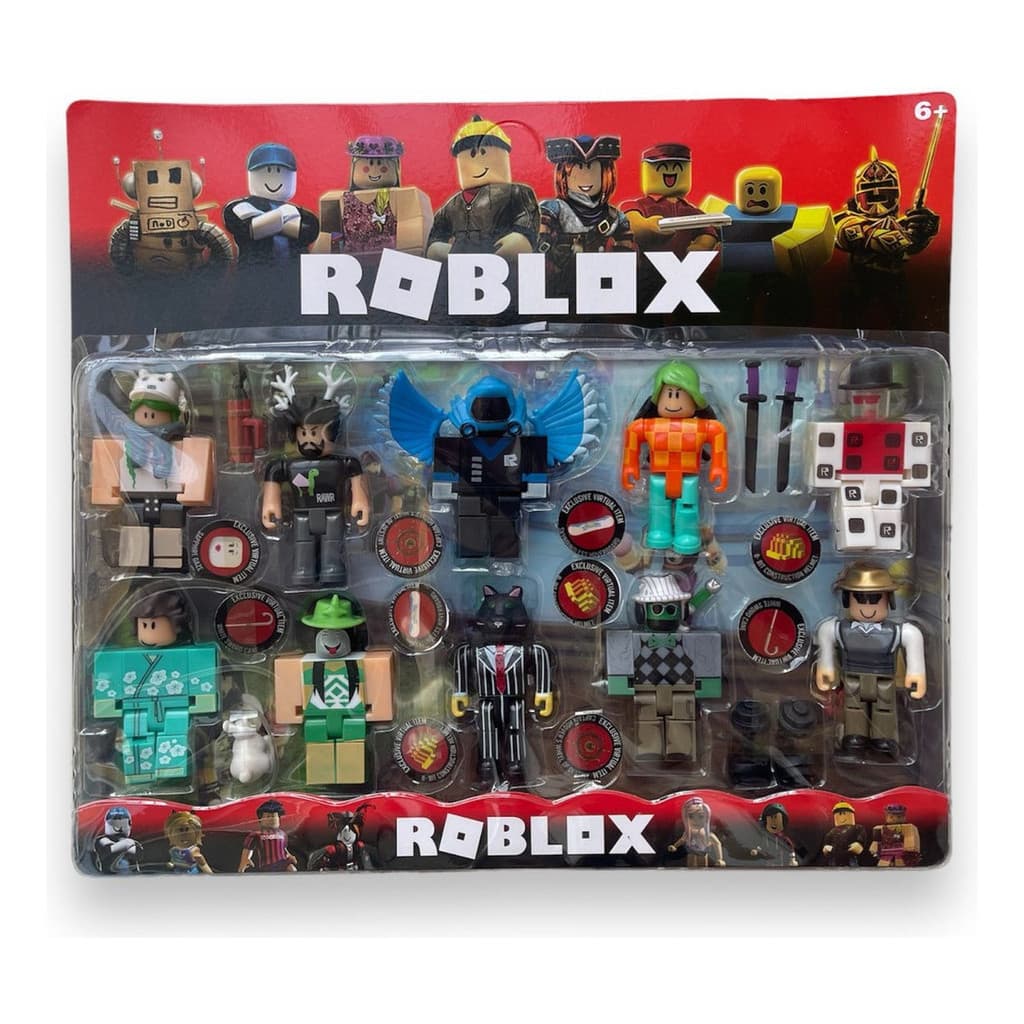 Kit 10 Bonecos Roblox Modelo Novo Brinquedo Infantil