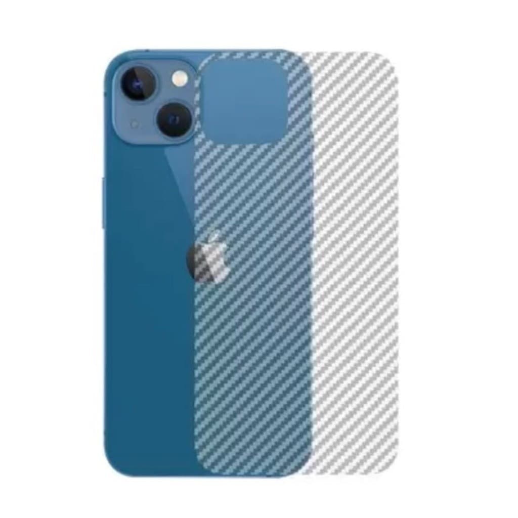 Película Traseira De Fibra Carbono Apple Para IPhone 6 7 8 Plus Xr 11 12 Mini 13 14 15 16 17 Pro Max