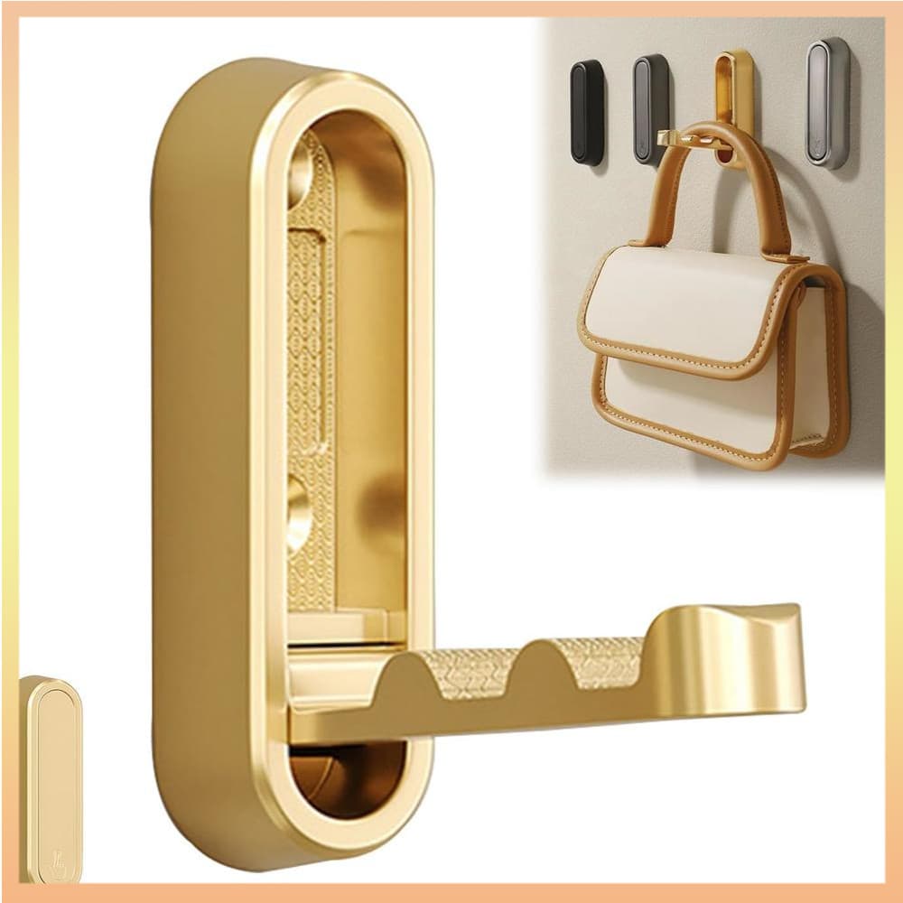 Ganchos Para Banheiro Dobráveis De Parede De Toalha Mochila Casaco Chuveiro Utilitários Robe Pendurar