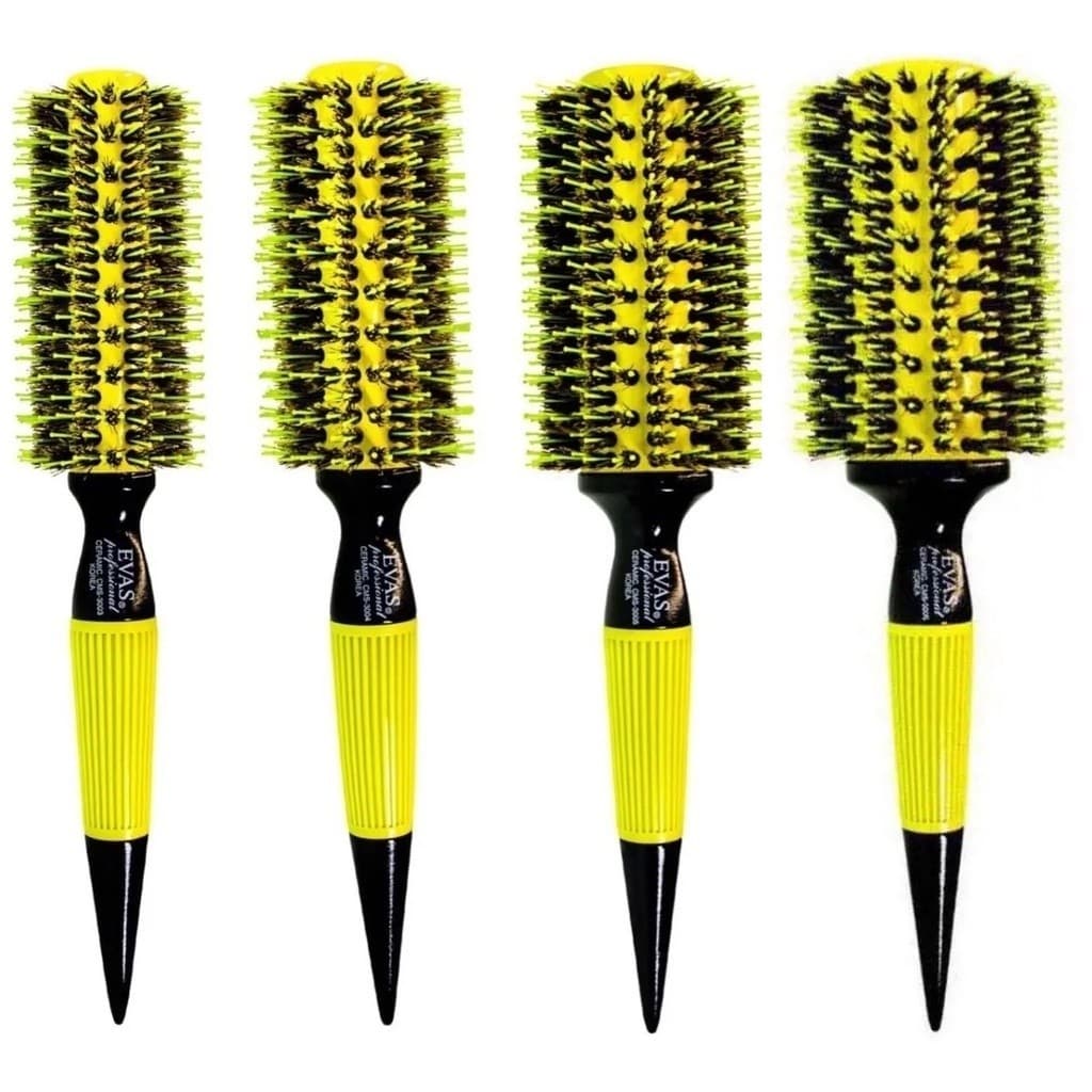 Kit 4 Escovas Evas 3006, 3005,3004 3003 Profissional