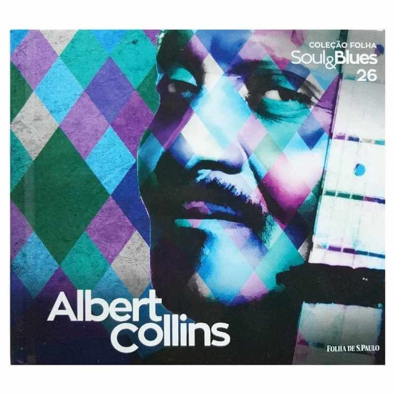 Livro Físico Com CD Coleção Folha Soul & Blues Volume 26 Albert Collins