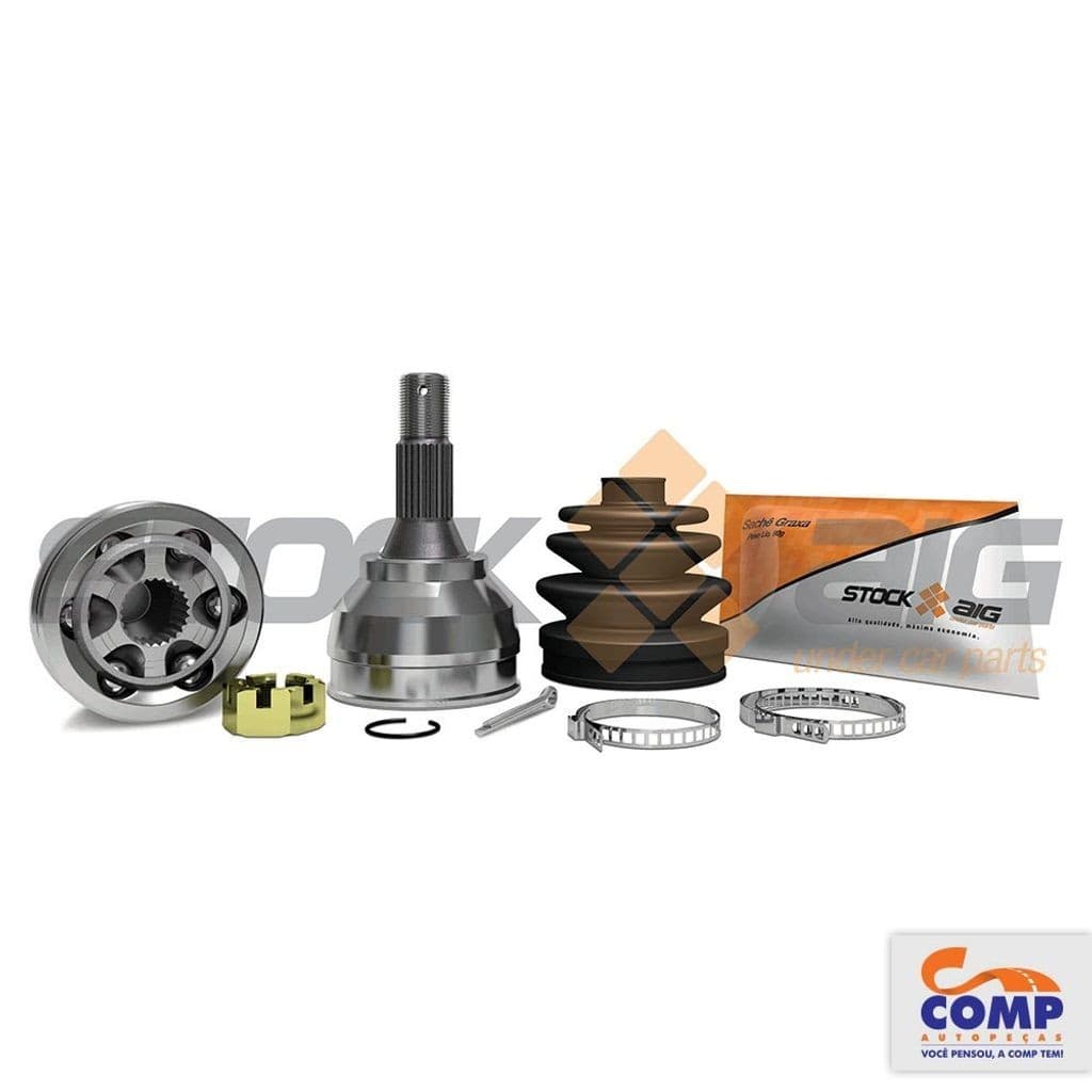 Junta Homocinética Lado Roda Berlingo Xantia Break Xsara ZX 306 1992 até 2012 JHS206001 Stock Aig