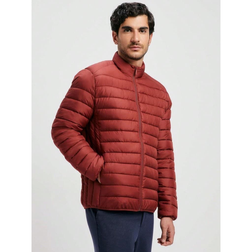 Jaqueta Básica Masculina Puffer Matelassê - HERING