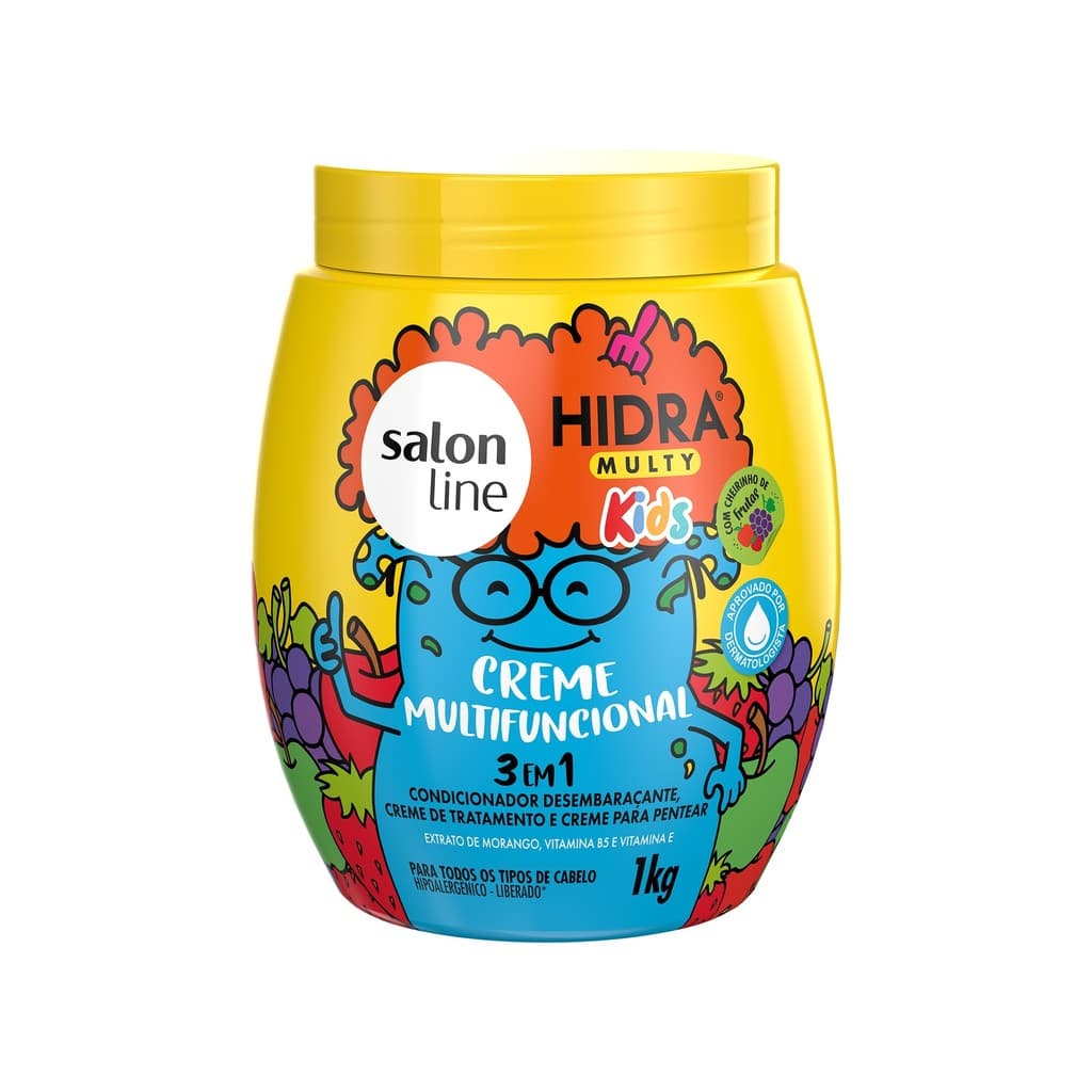 Creme Multifuncional 3 em 1 Hidra Kids Multy 1kg