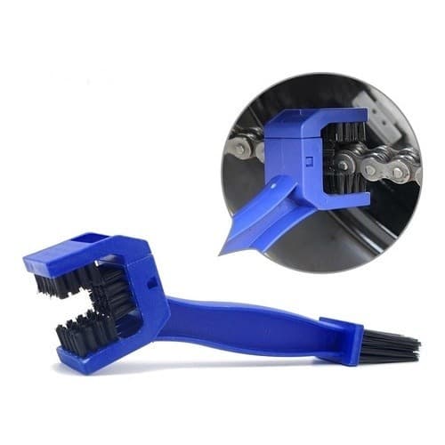 Escova De Limpeza Para Corrente E Freio Com Transmissão Uso Em Bike E Moto