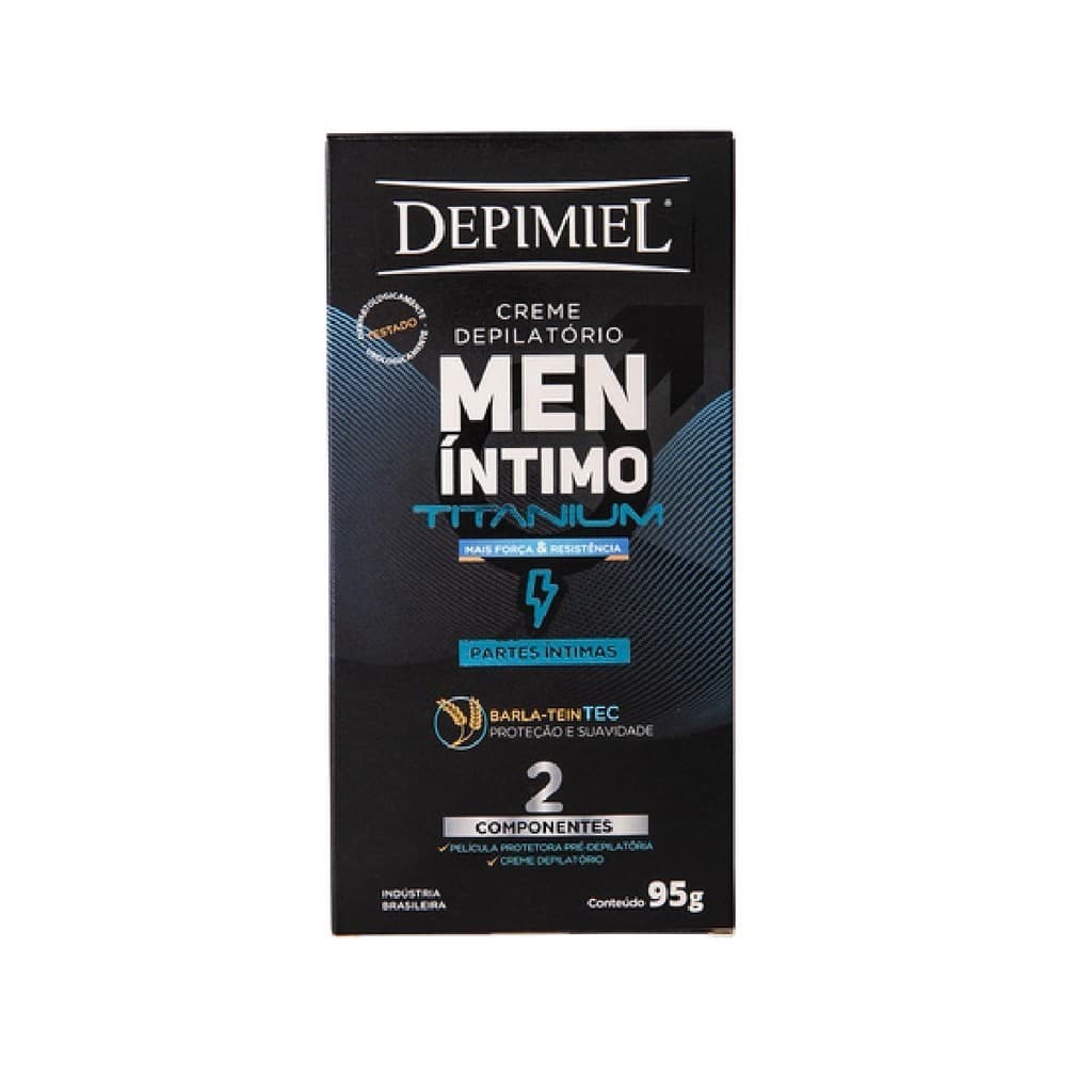 Creme Depilatório Masculino Partes Intimas Men 95g Depimiel