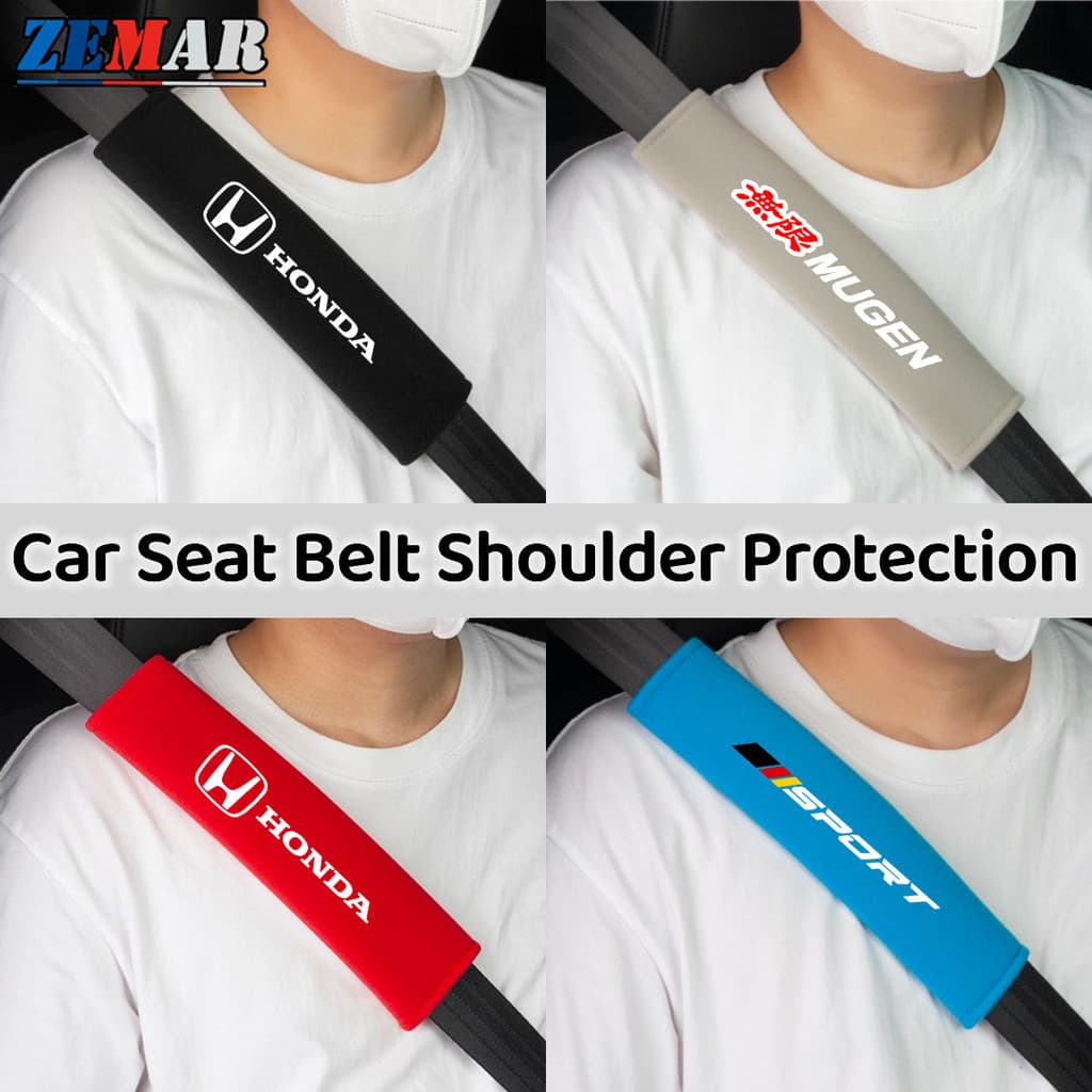 2Pcs Honda Universal Car Seat Cinto De Segurança Do Ombro Carro Protetores De Para Ajuste Civic g10 g9 City Hrv Jazz