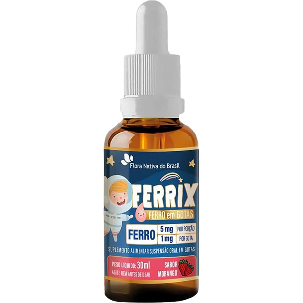 Ferro em Gotas Ferrix Kids 30ml Flora Nativa