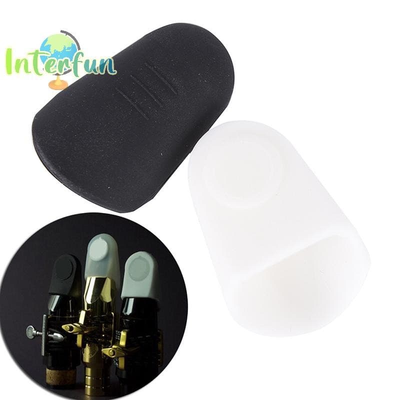 [InterfunB] Bocal De Borracha Protetor Para Saxofone Alto Tenor Clarinete [Novo]