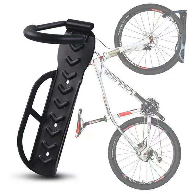 Gancho Suporte De Parede Traseiro para Bike bicicleta de Pendurar Com Apoio de pneu Bicicletario