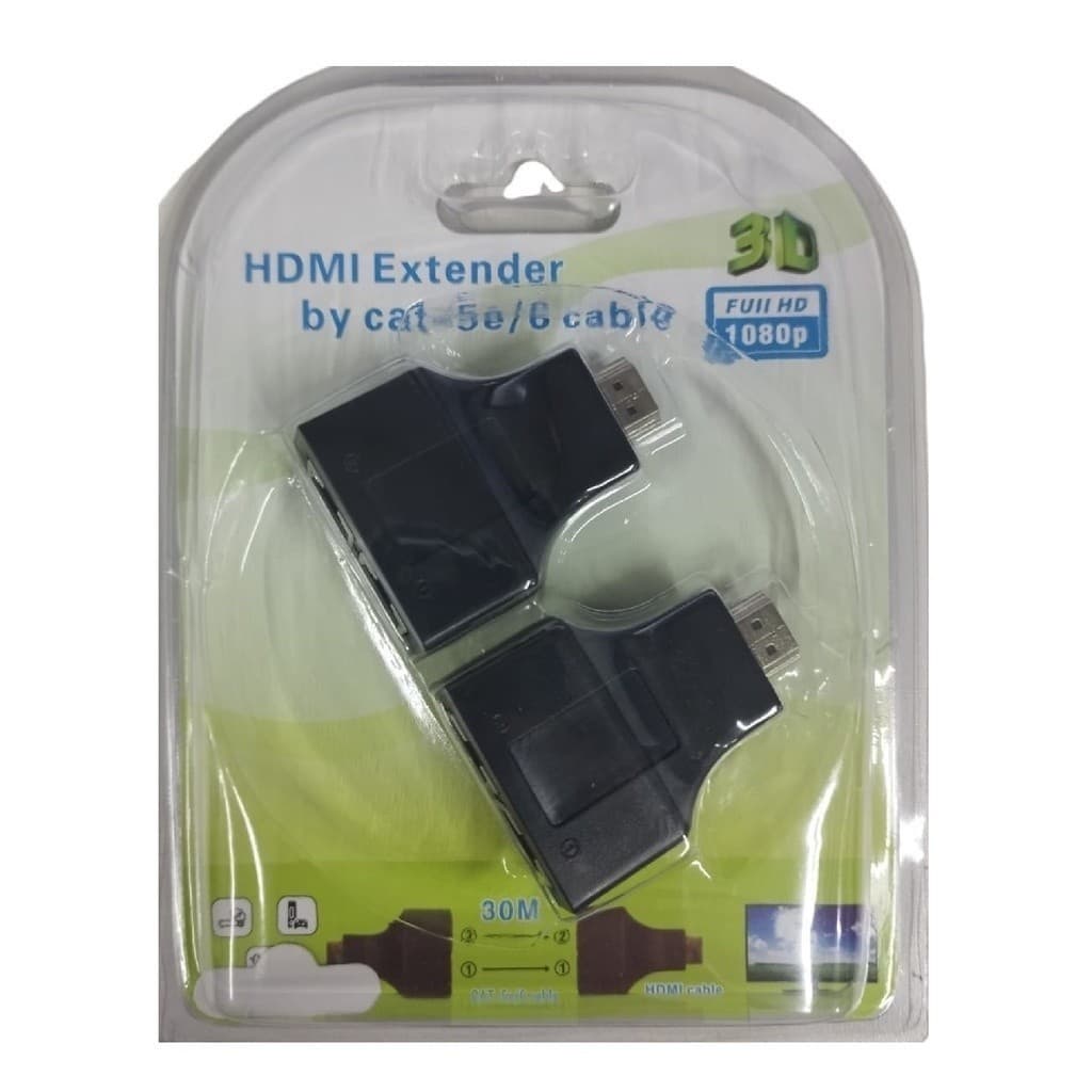 Repetidor Extensor HDMI com Alcance de 30 Metros Via Rede RJ45 Jorge